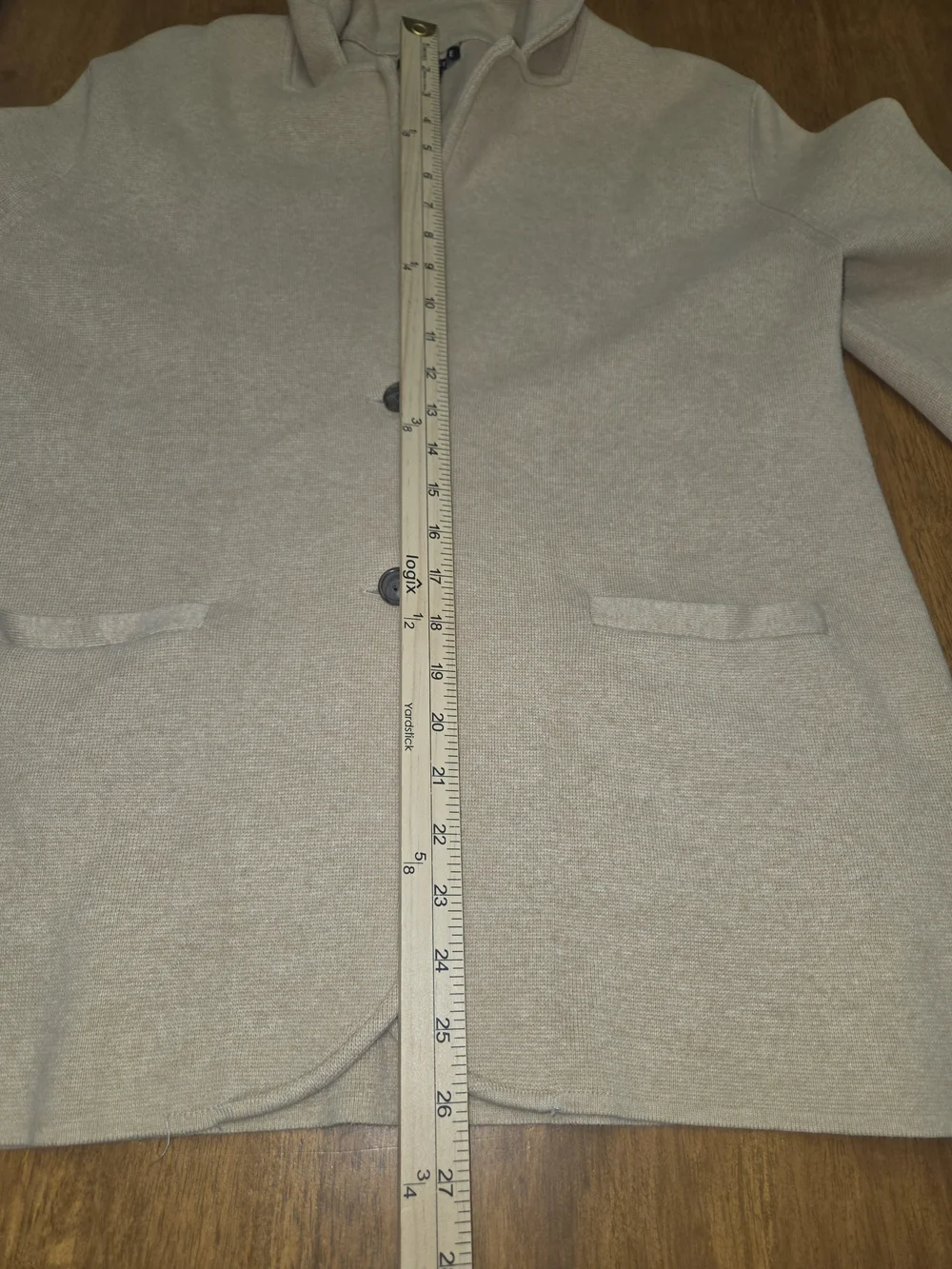 J. Crew Tan Camel Knit One-Button Blazer